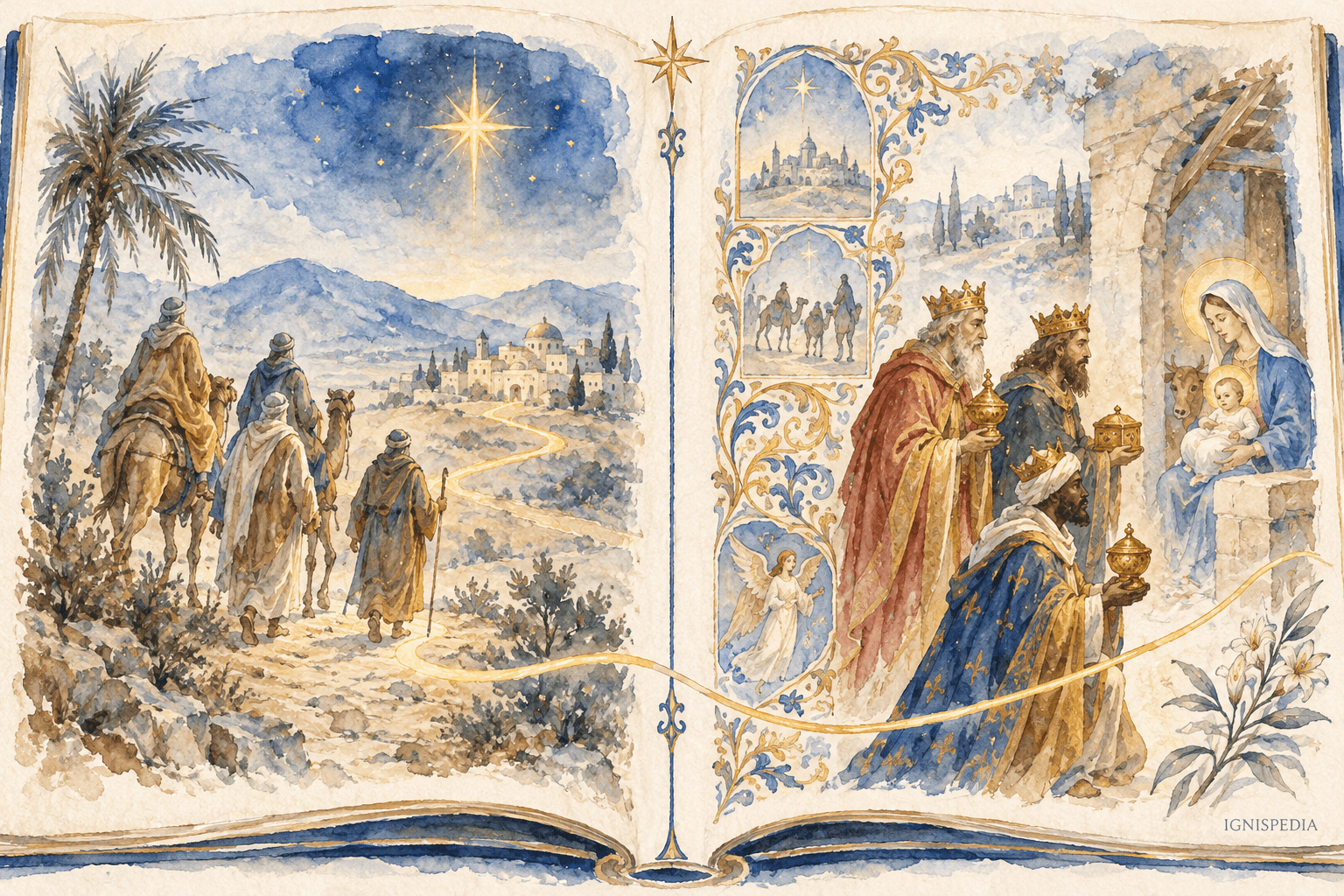 Die Sterndeuter in Matthäus 2 und die späteren Überlieferungen über ihre Zahl und ihre Namen.