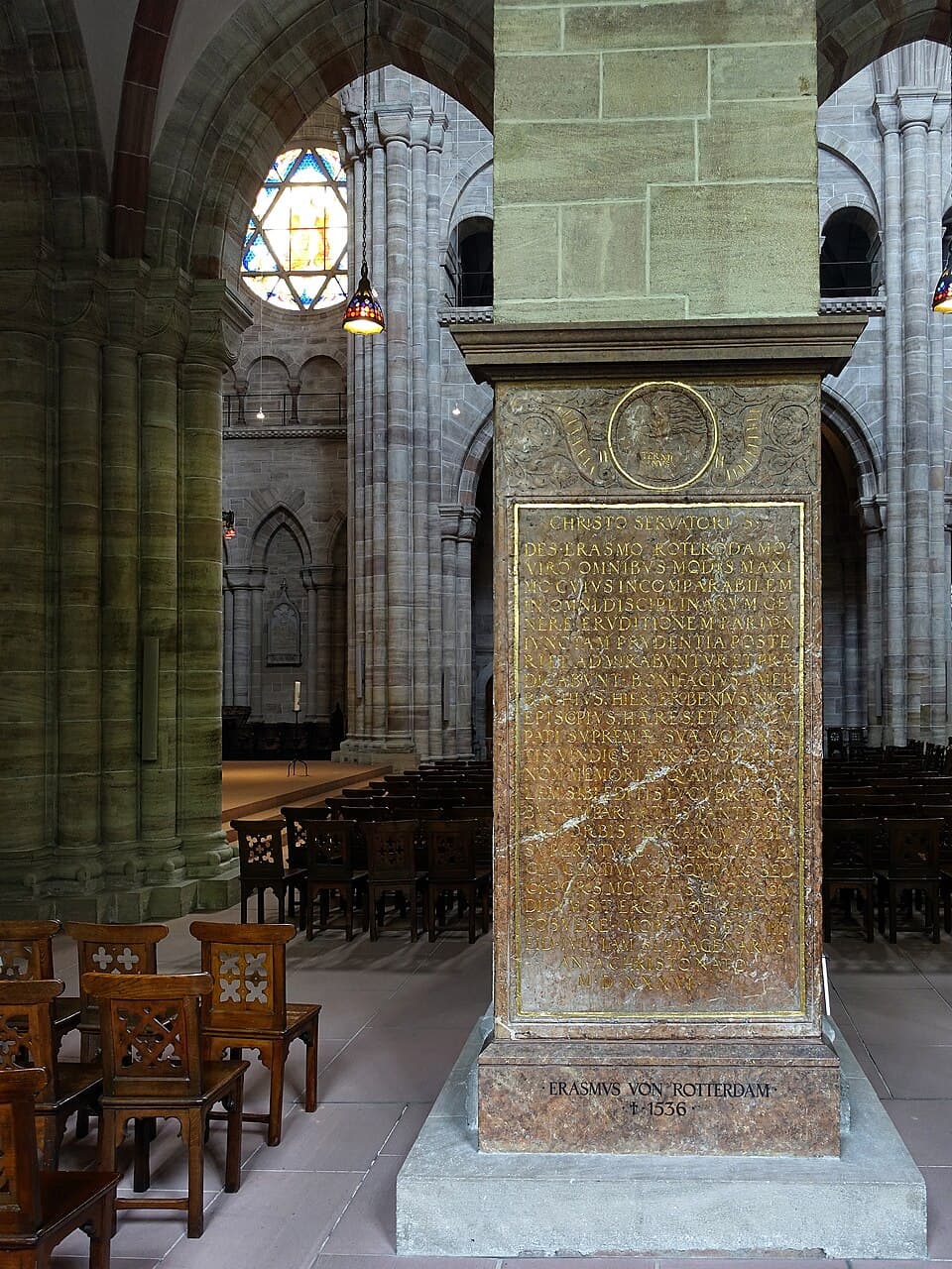 Epitaph des Erasmus im Basler Münster