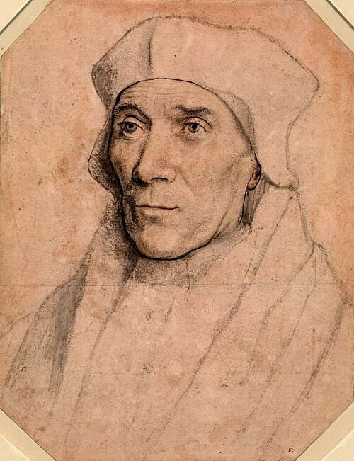 John Fisher, Bischof von Rochester, Zeichnung nach Hans Holbein dem Jüngeren