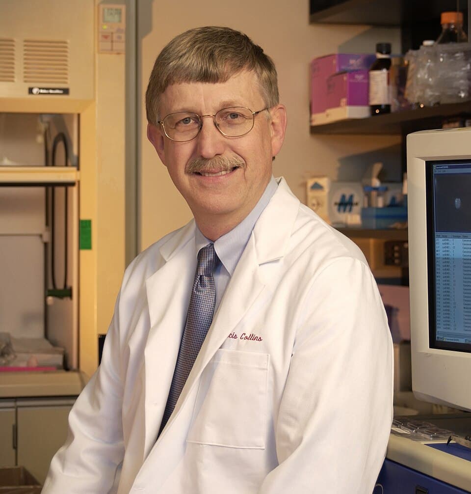 Francis Collins, généticien, directeur du National Human Genome Research Institute (1993-2008) puis des NIH (2009-2021).