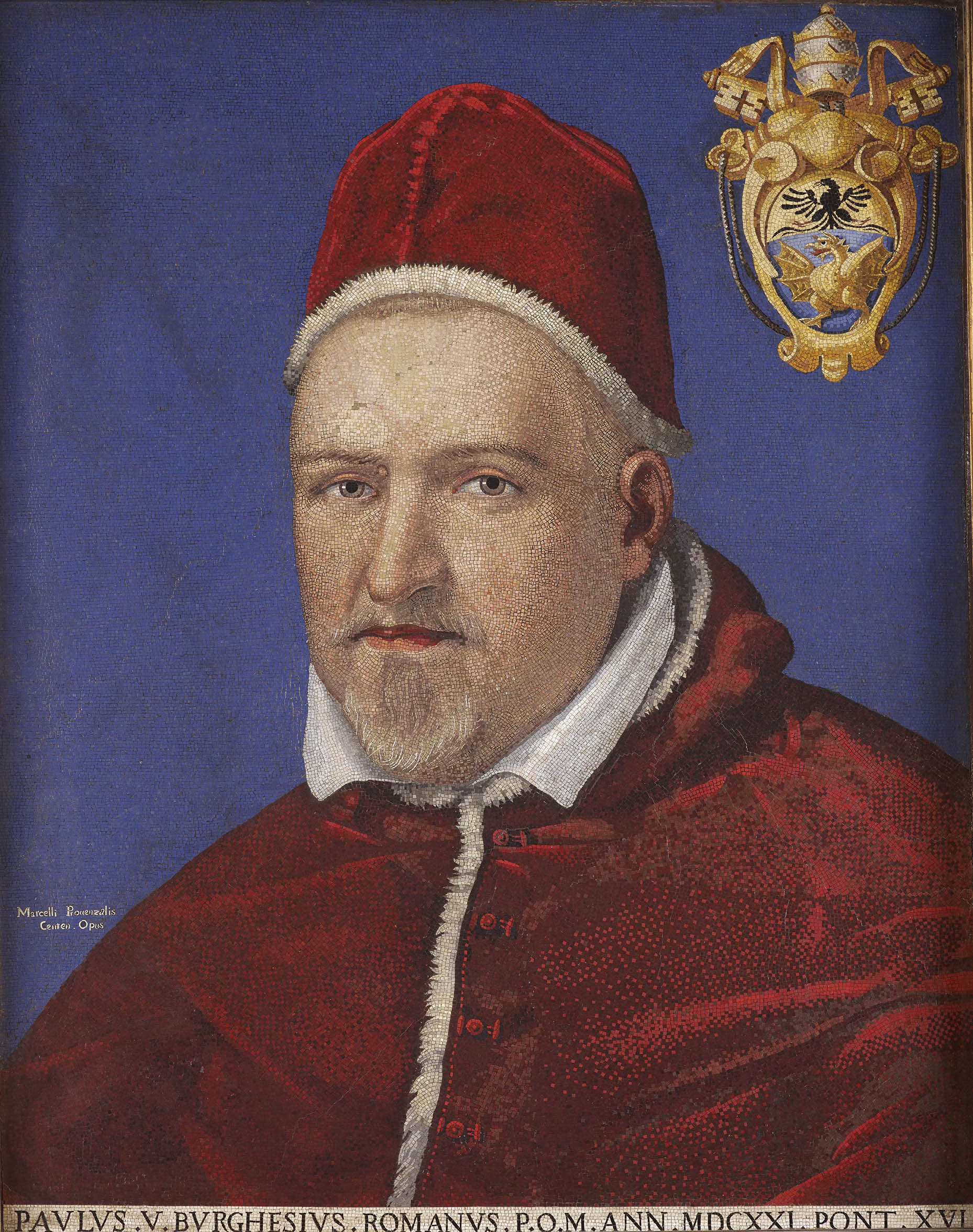 Portrait du pape Paul V (Camillo Borghese, 1550-1621), promulgateur du Rituale Romanum en 1614