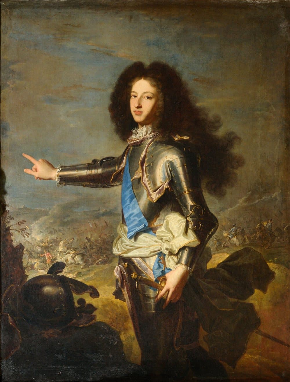 Ludwig von Frankreich, Herzog von Burgund, Gemälde von Hyacinthe Rigaud