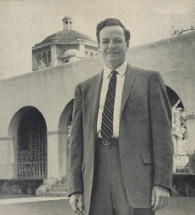 Richard Feynman vers 1960, physicien américain et prix Nobel de physique 1965.
