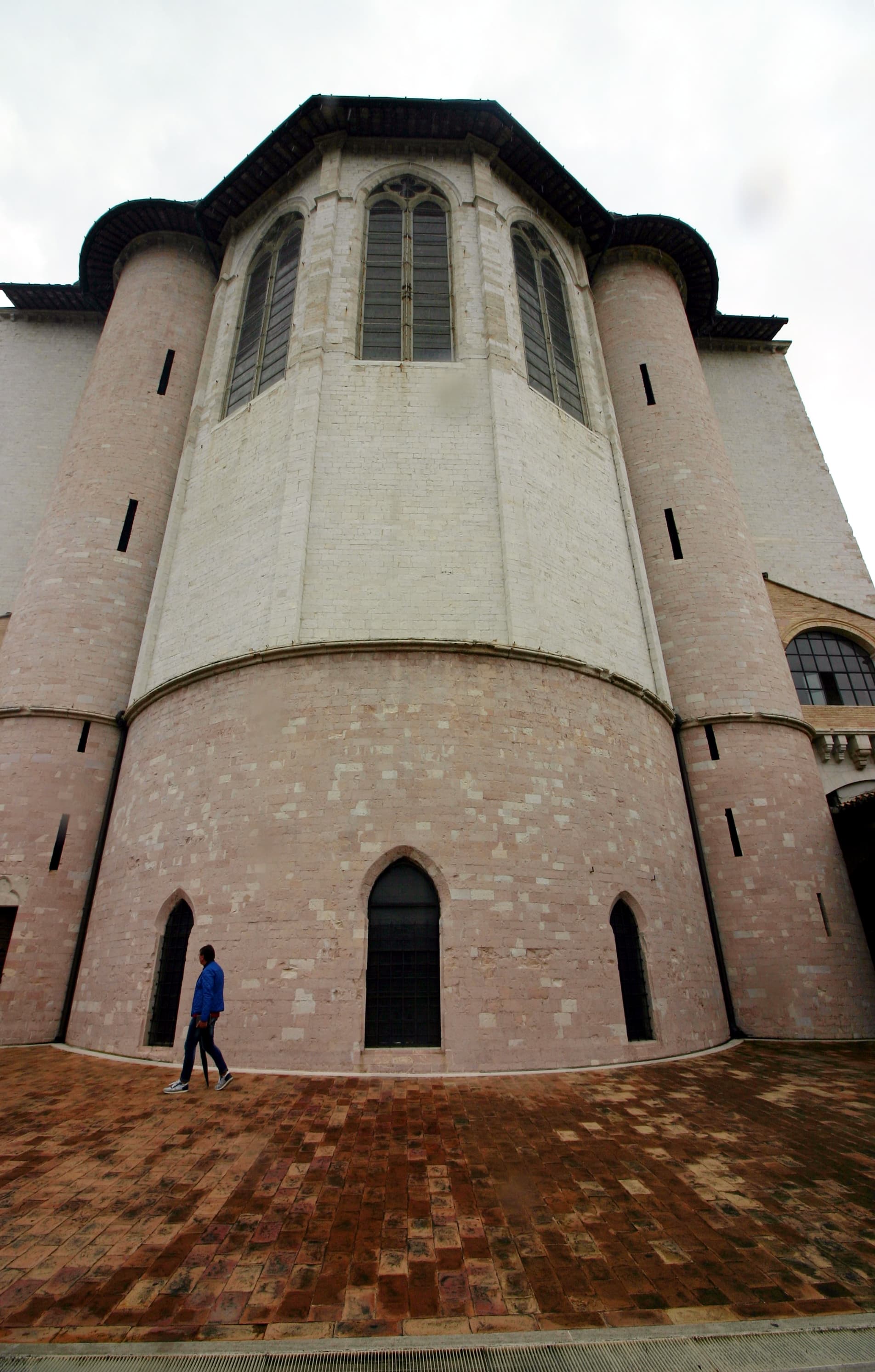 Ábside de la basílica superior de San Francisco en Asís