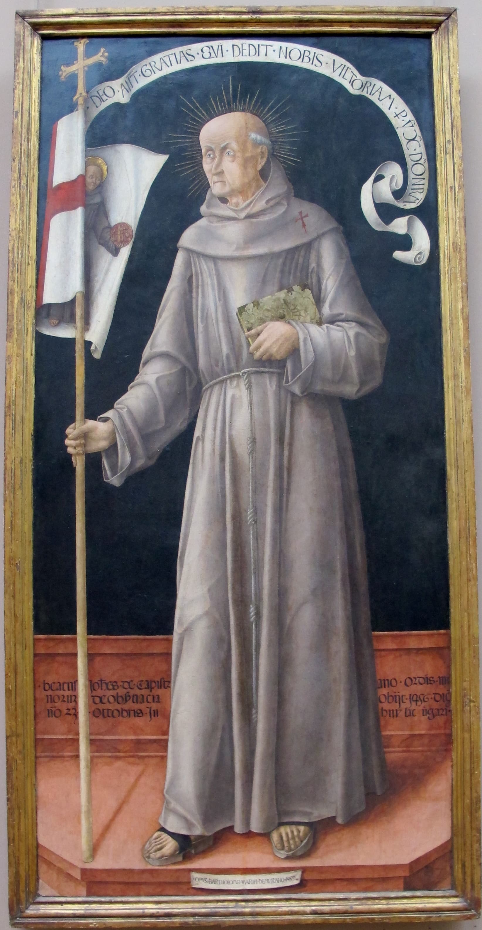 San Juan de Capistrano, tabla de 1459 de Bartolomeo Vivarini