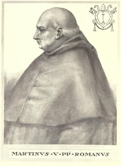 El papa Martín V