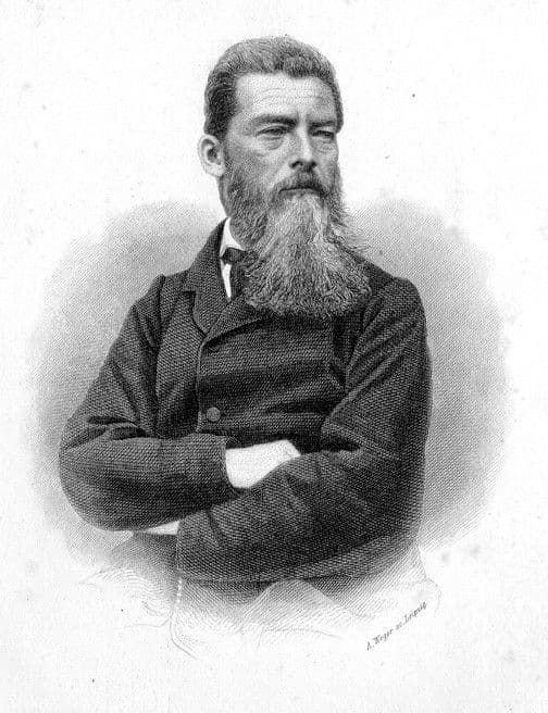 Ludwig Feuerbach, engraved by August Weger