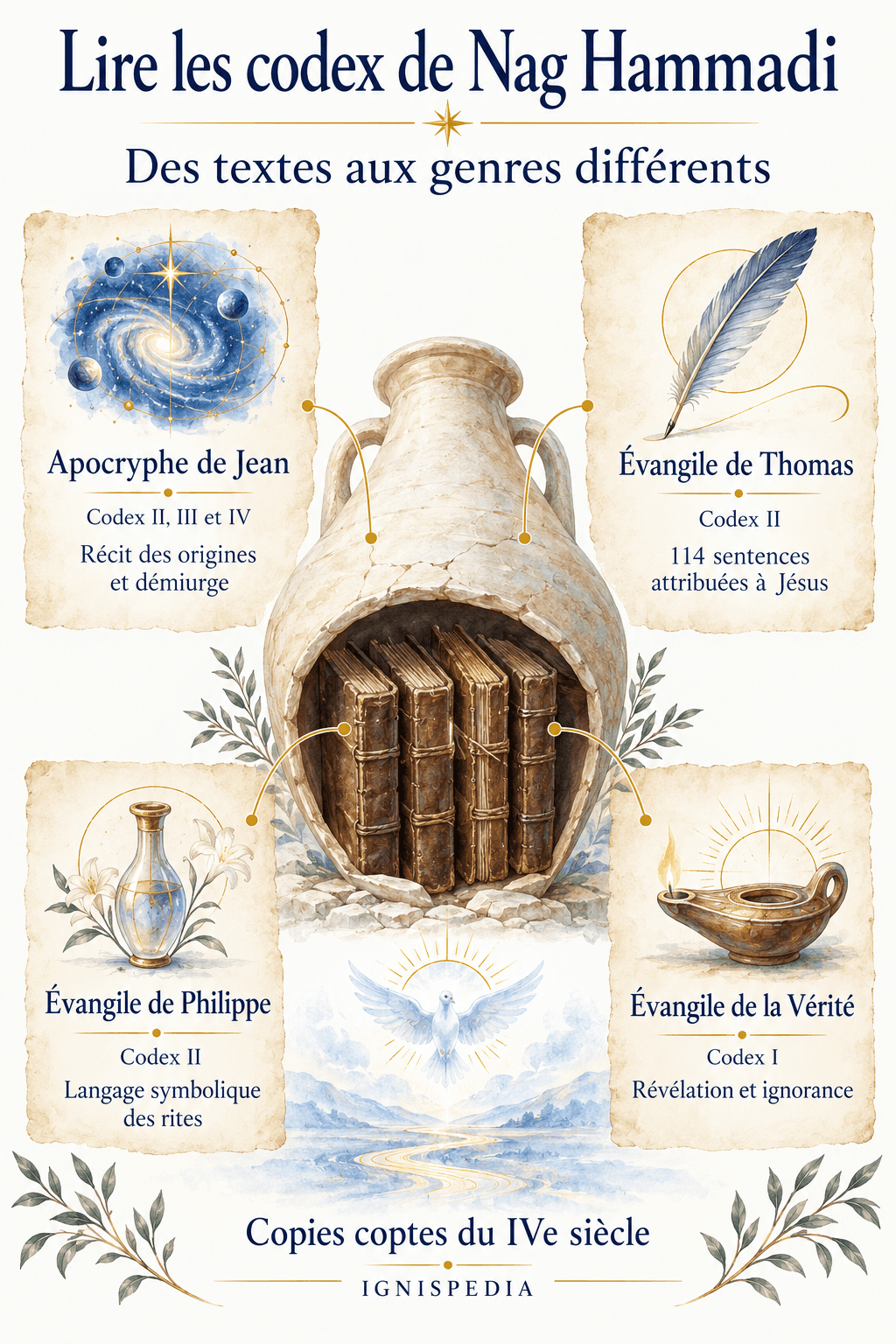 Quatre textes de Nag Hammadi et leurs genres