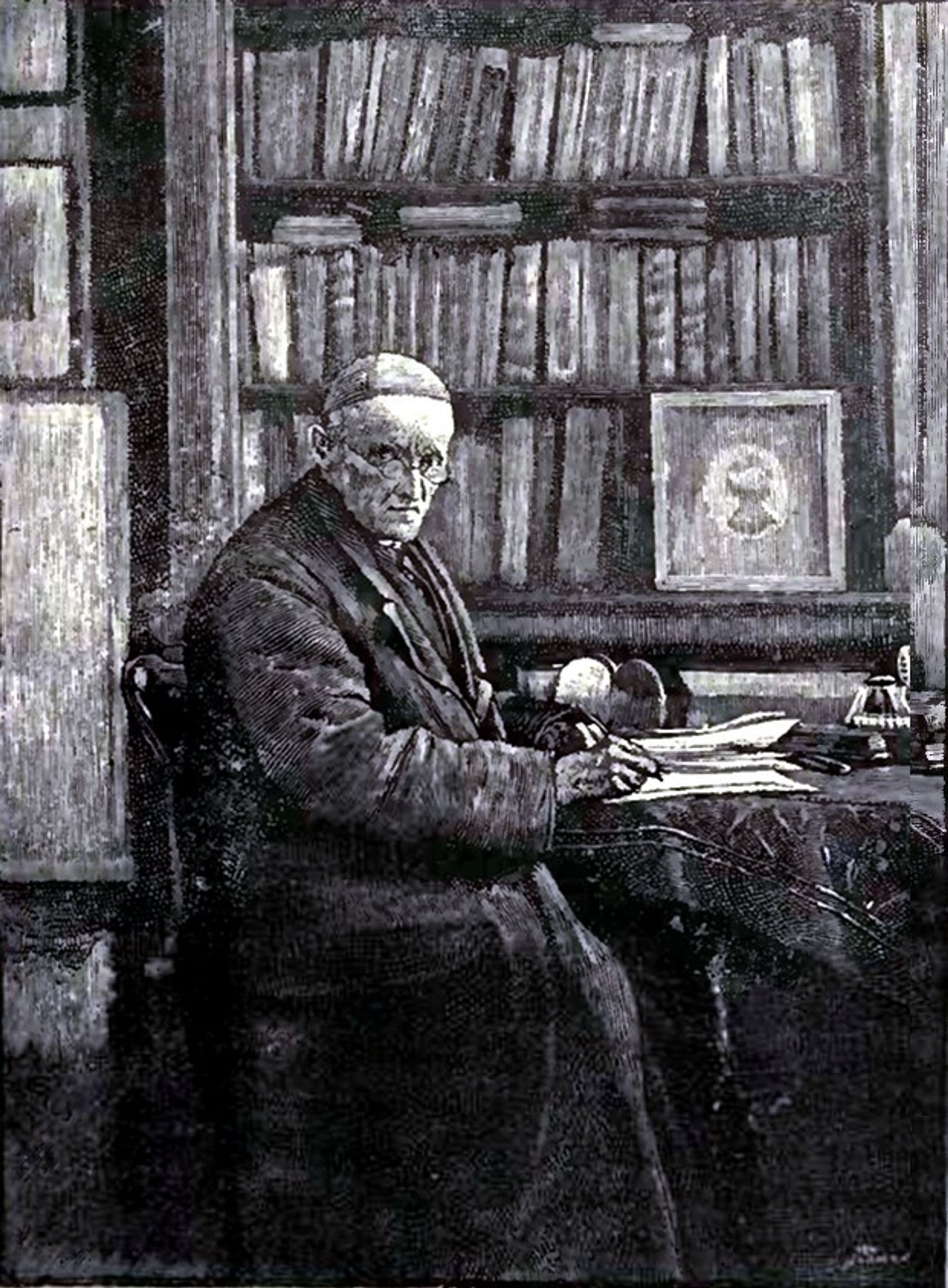 Porträt von Kardinal Henry Edward Manning, 1893.