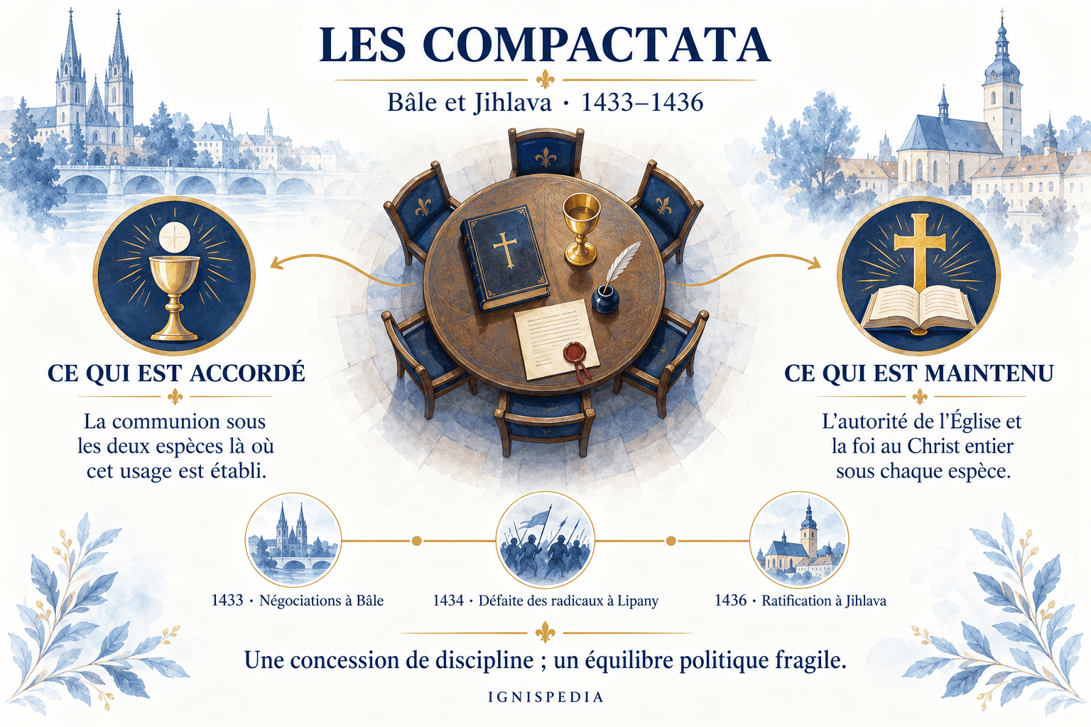 Les Compactata de Bâle et Jihlava : concession liturgique et autorité ecclésiale