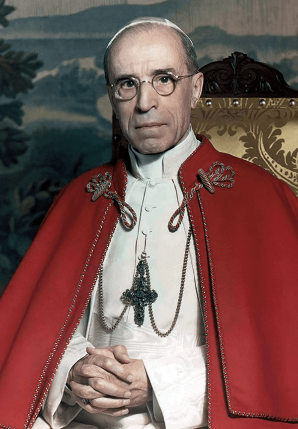 Offizielles Porträt von Papst Pius XII.