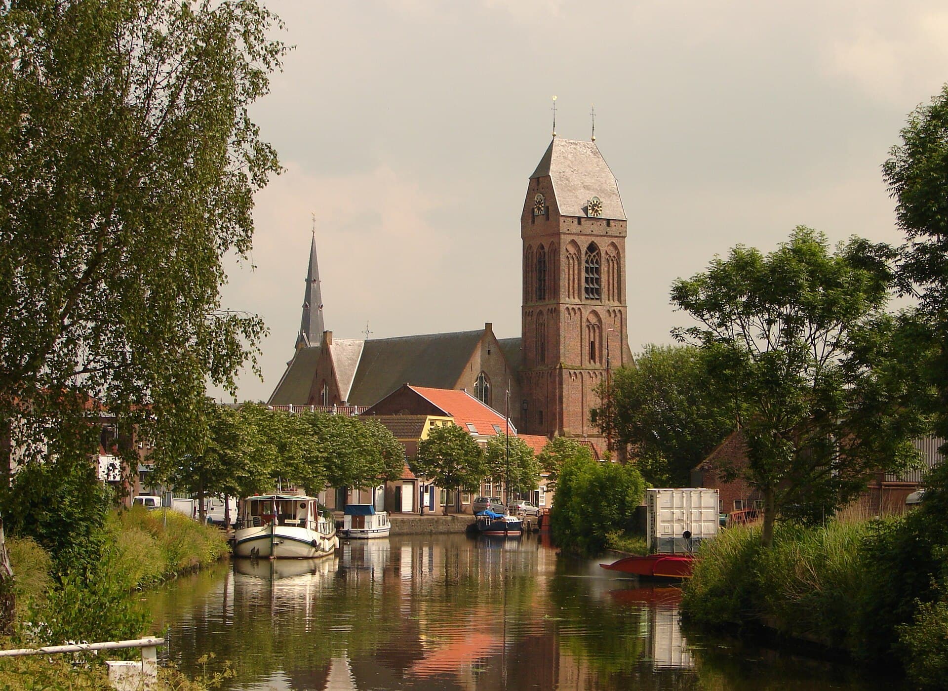 The St Michael church in Oudewater