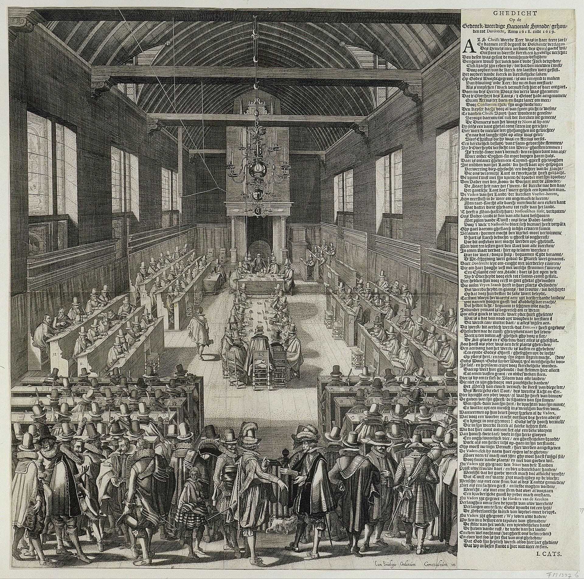 The opening of the Synod of Dort on 13 November 1618
