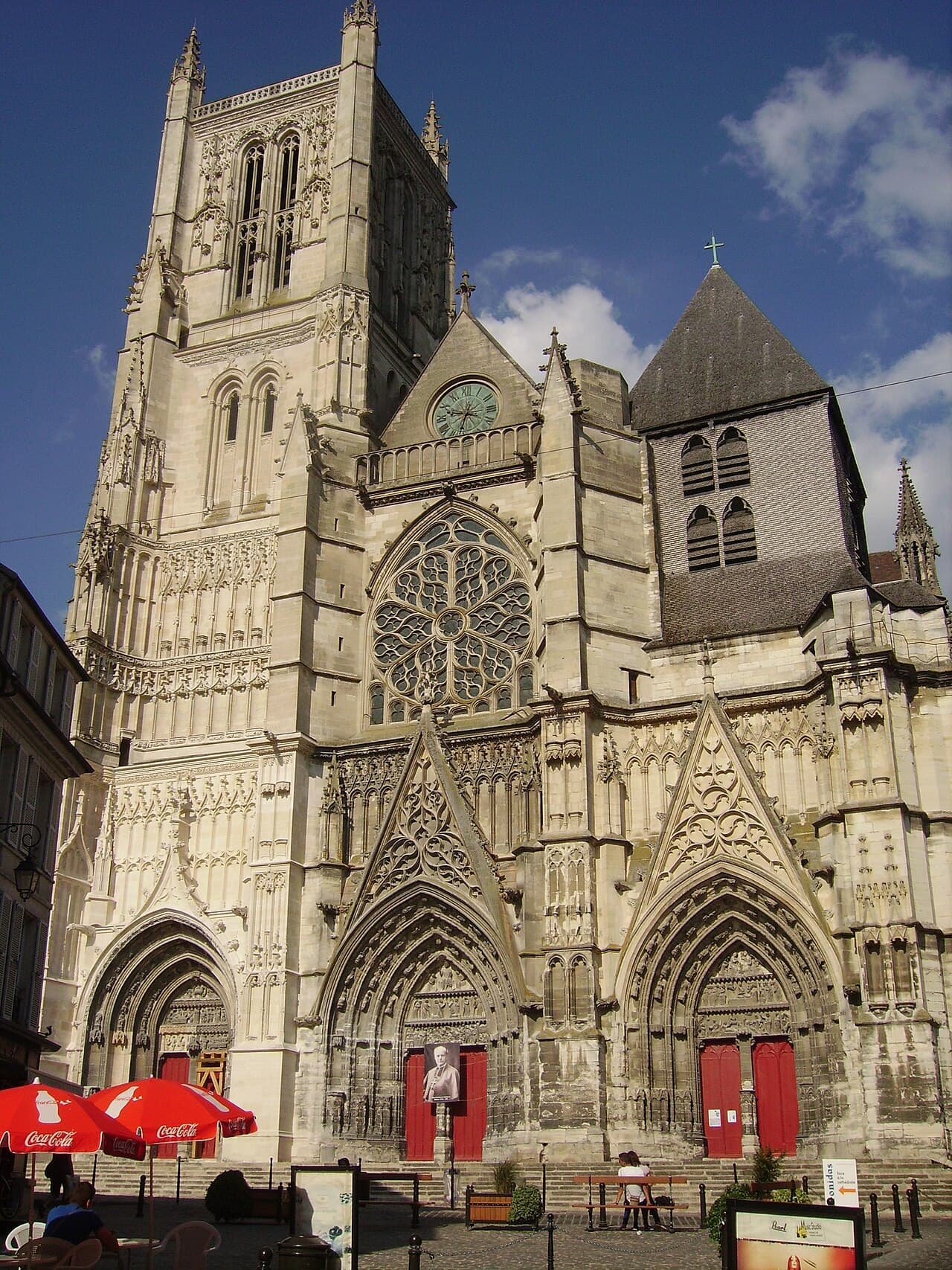 Meaux Saint-Étienne Katedrali cephesi