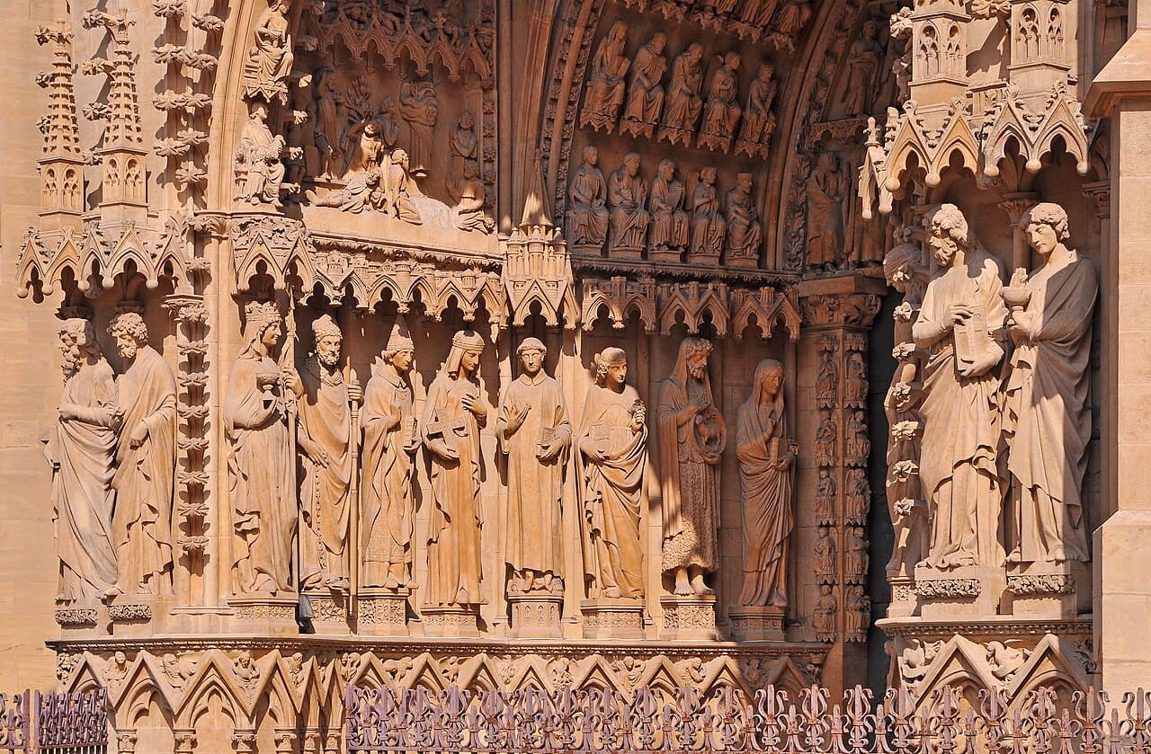 Portail de la Vierge der Kathedrale Saint-Étienne von Metz