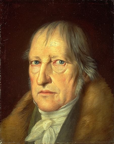 G. W. F. Hegel, portrait by Jakob Schlesinger (1831)