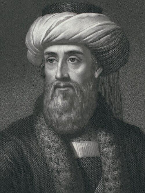 Portrait gravé de Flavius Josèphe — historien juif romanisé du Iᵉʳ siècle, auteur des *Antiquités juives*.