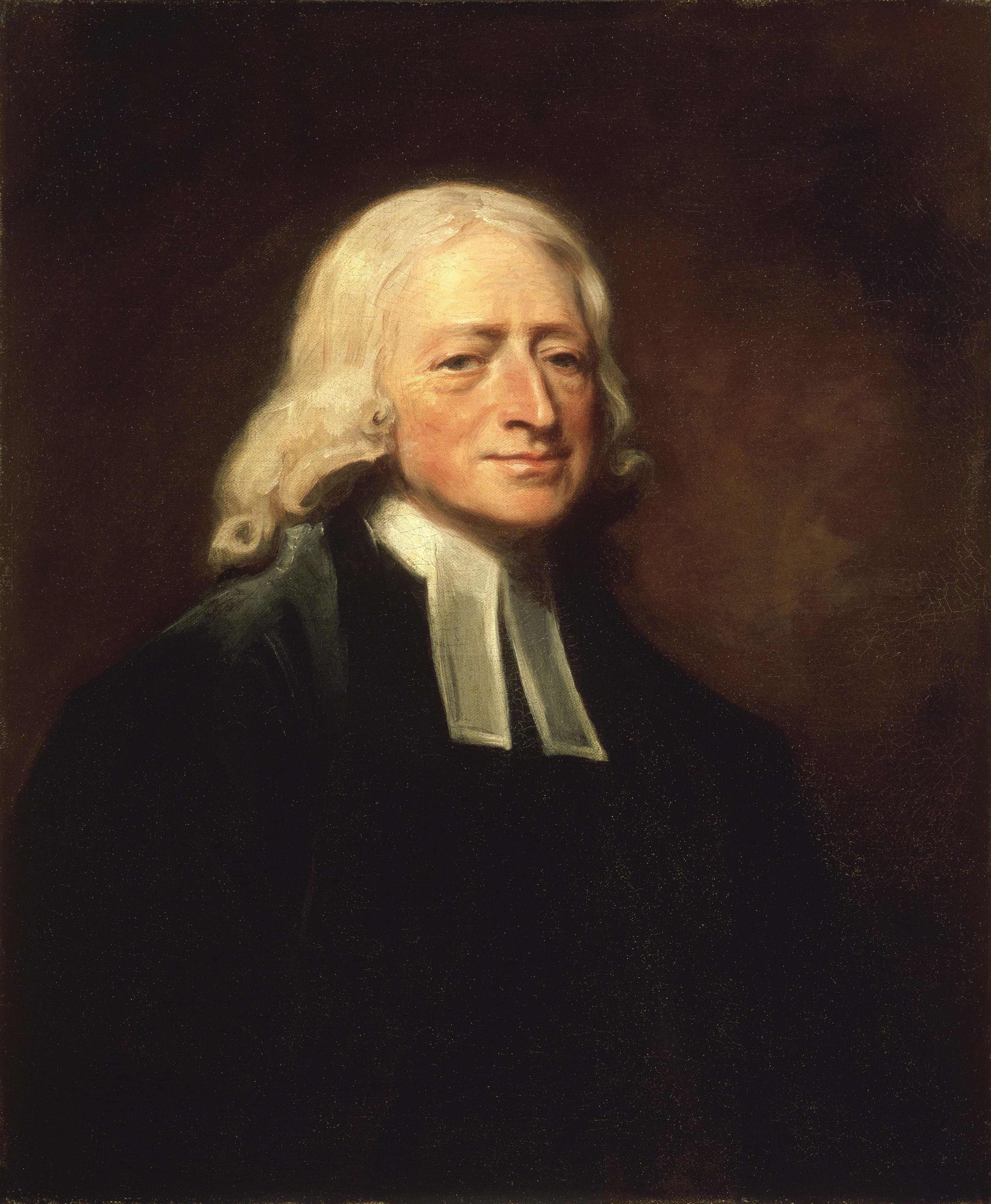 Retrato de John Wesley por George Romney, hacia 1789