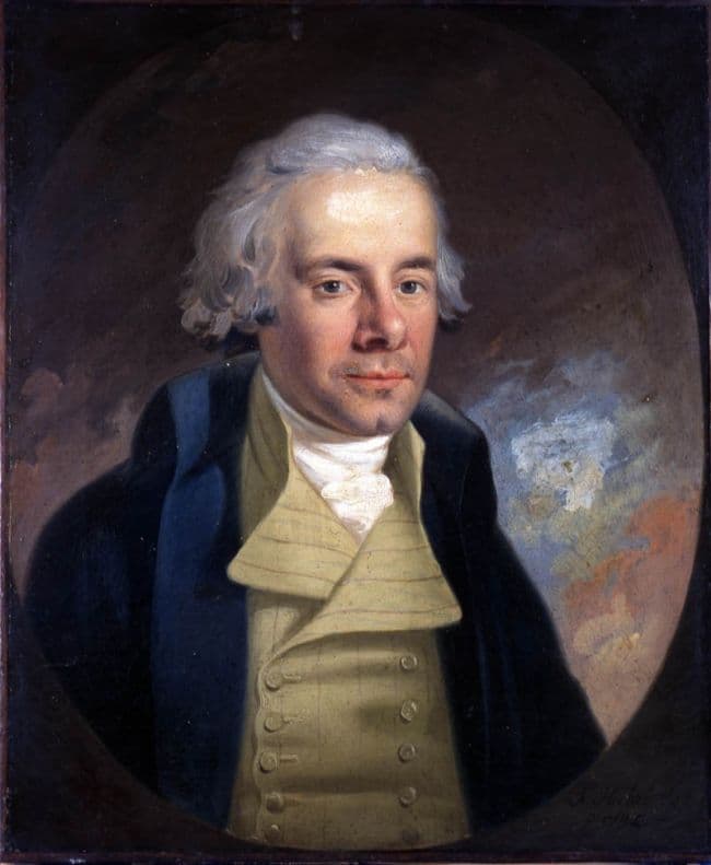 Retrato pintado de William Wilberforce por Anton Hickel