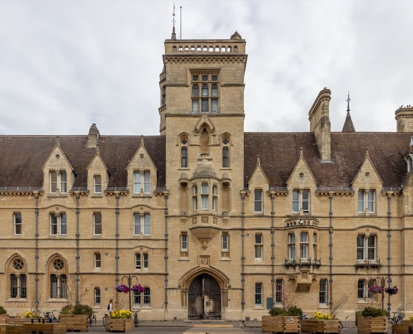 Balliol College em Oxford, onde John Wycliffe estudou e ensinou