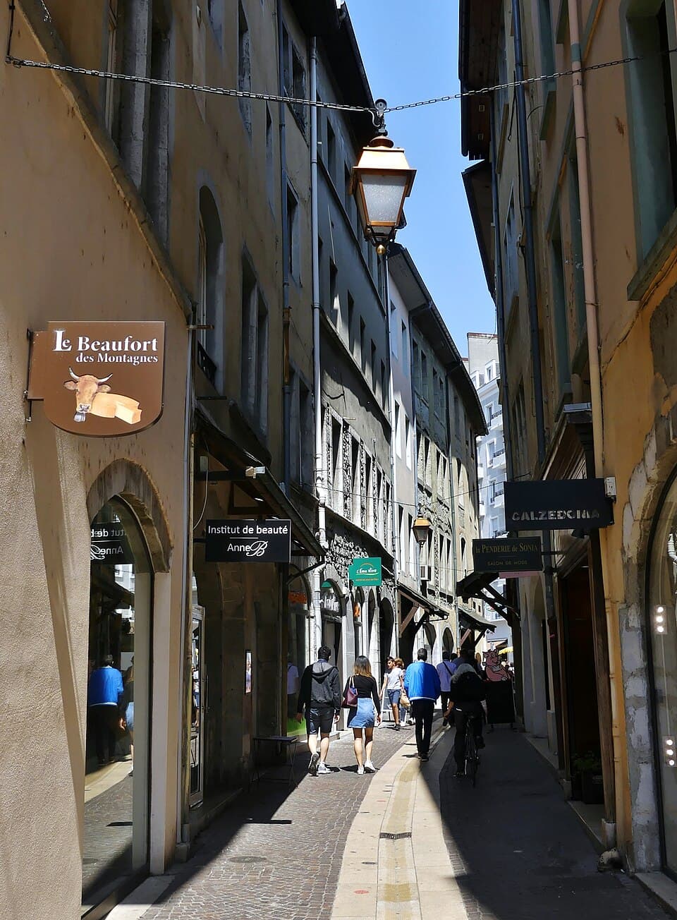 Straße des Senats von Savoyen in Chambéry