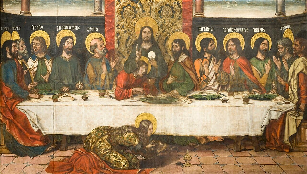 Das Letzte Abendmahl: Christus umgeben von den Aposteln, Werk im Los Angeles County Museum of Art