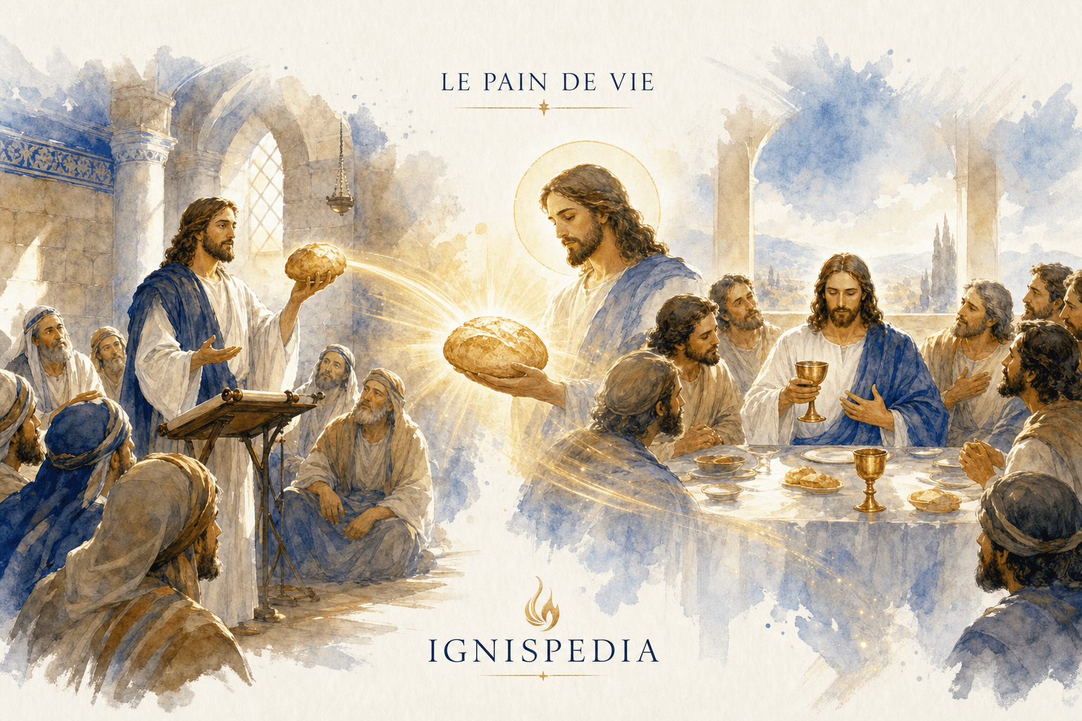 The Last Supper and the Bread of Life discourse — biblical foundation of the Real Presence