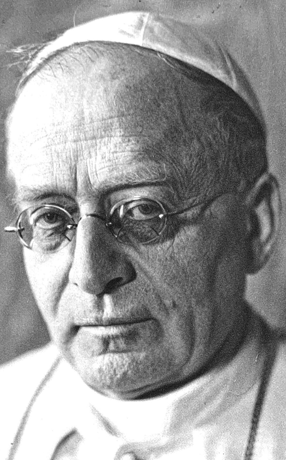 Pius XI., fotografiert von Josef B. Malina im Jahr 1930