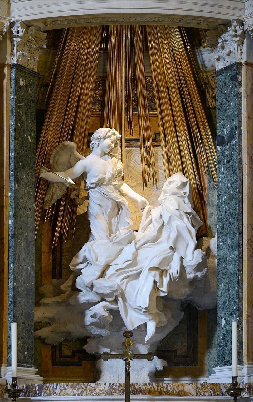 L'Estasi di santa Teresa del Bernini, Santa Maria della Vittoria, Roma
