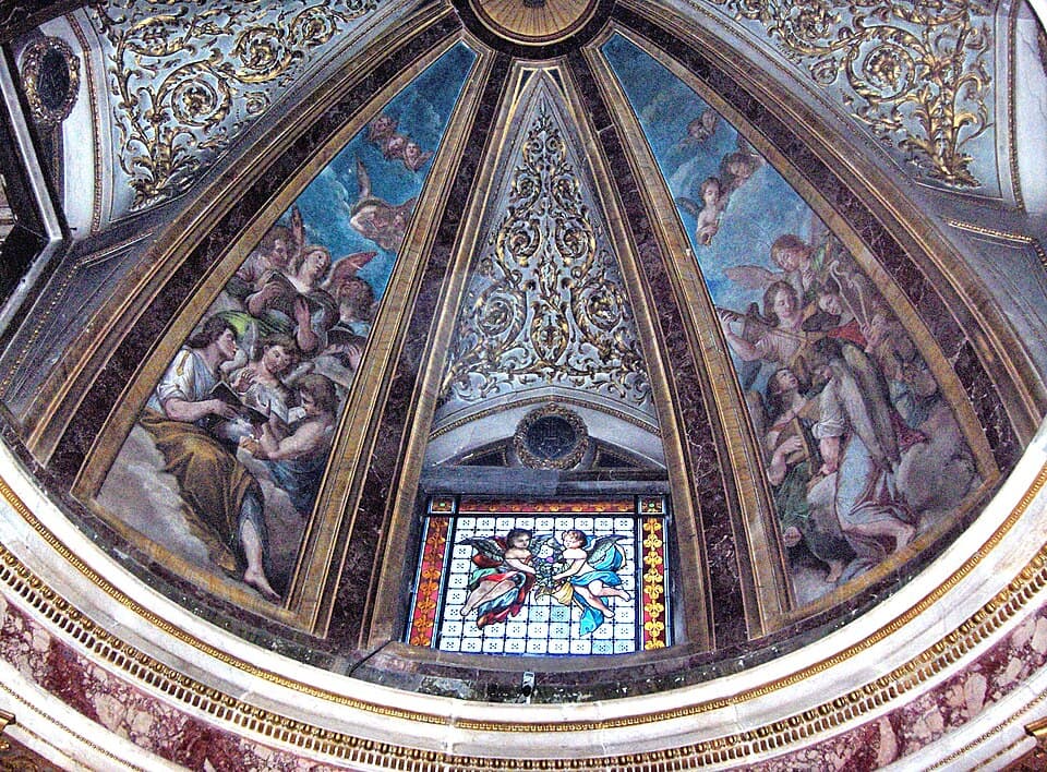 Facciata della chiesa del Gesù a Roma, prototipo del barocco gesuita