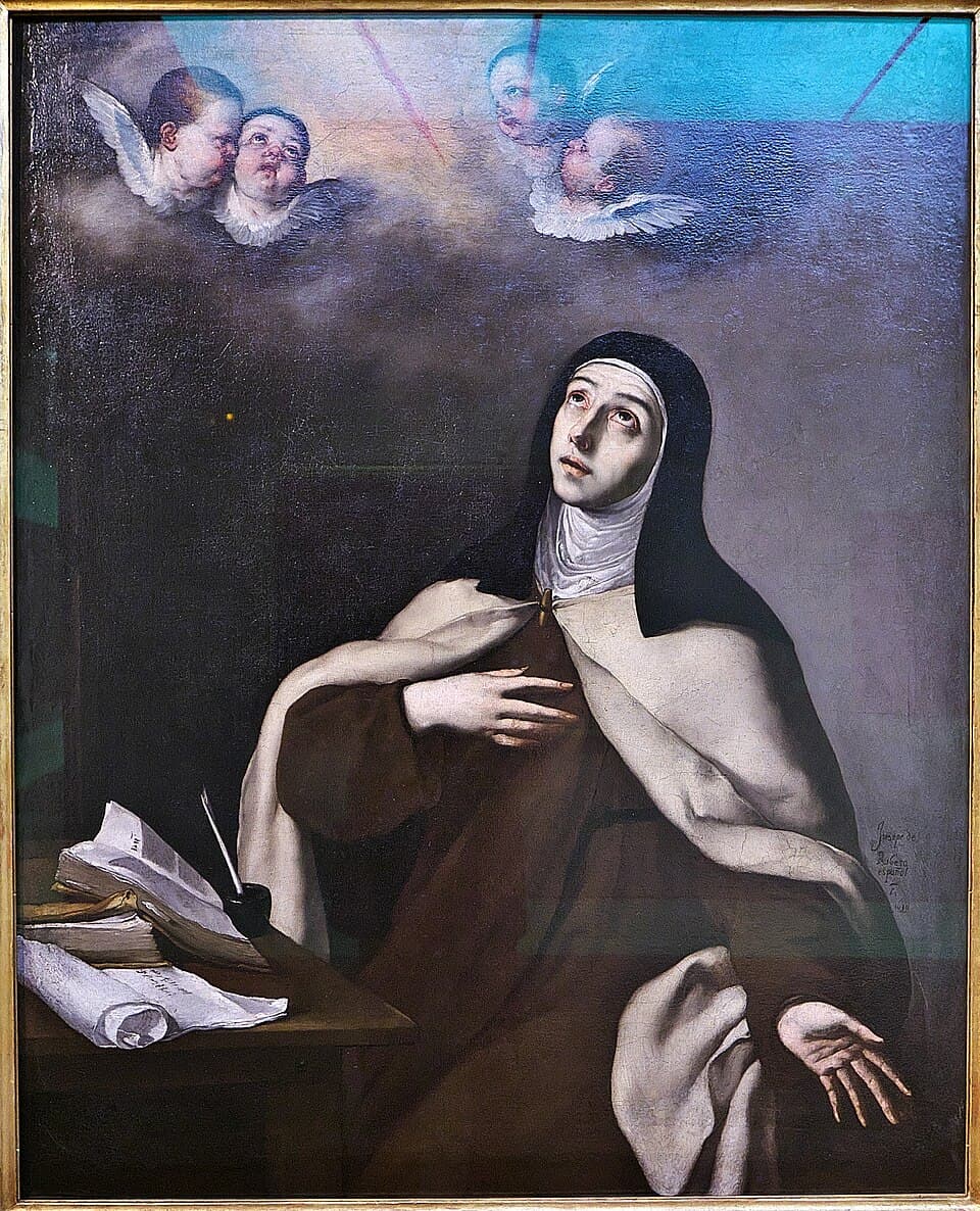 Santa Teresa d'Avila di Jusepe de Ribera