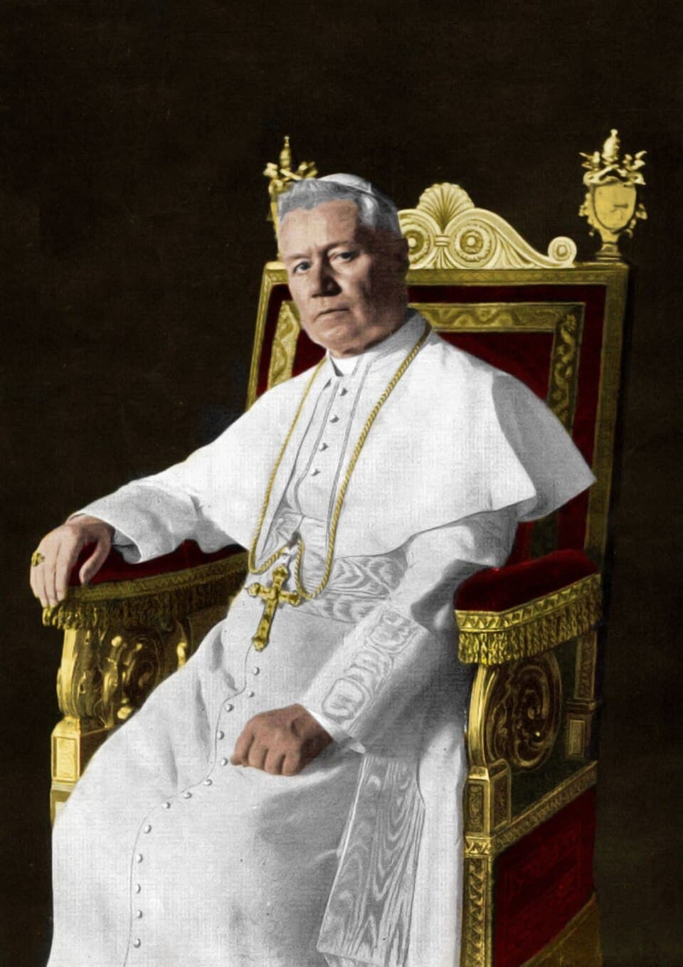 Heiliger Pius X. (Giuseppe Sarto, 1835-1914), der Papst, der den Modernismus verurteilte