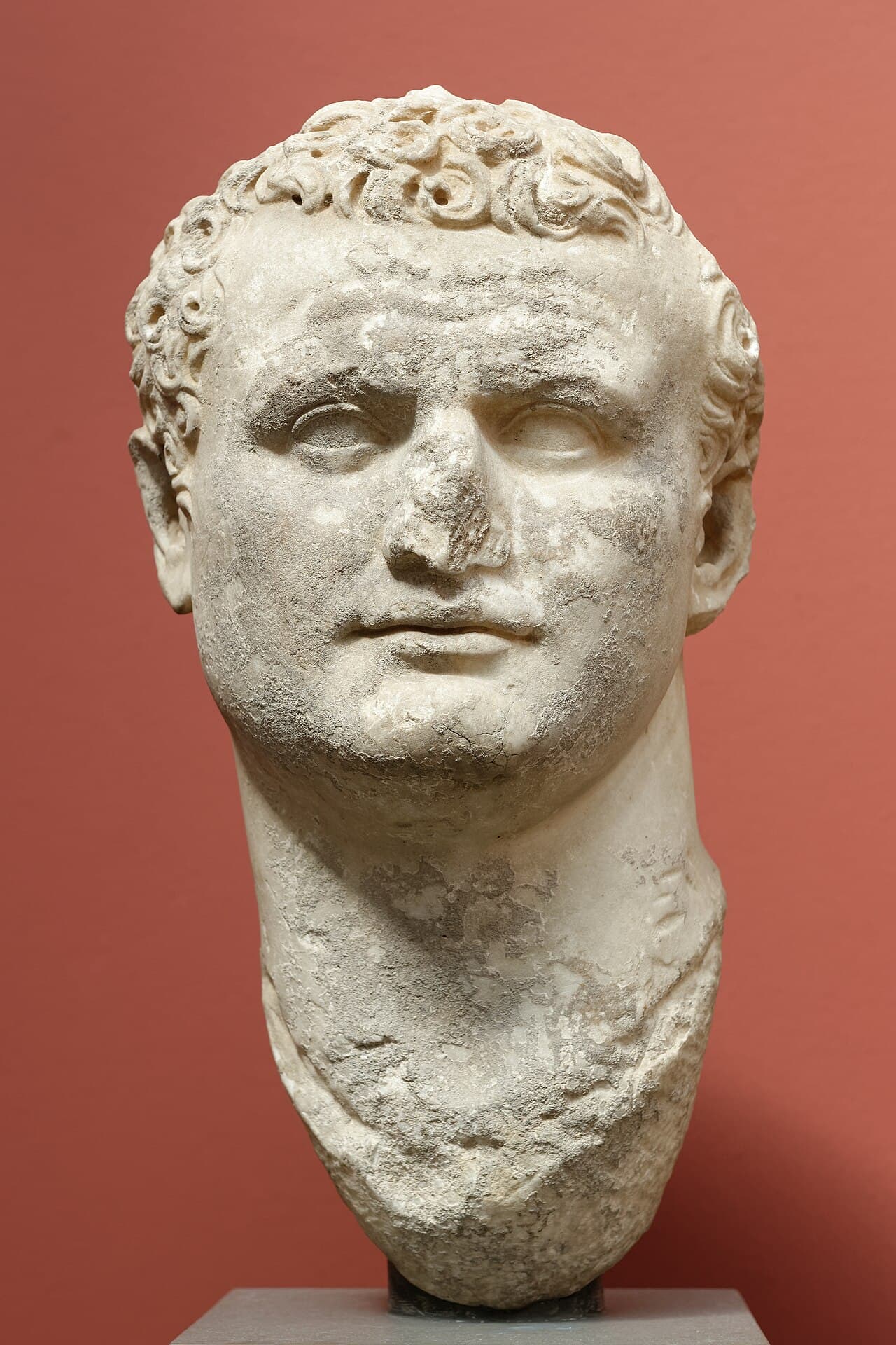 Marmorbüste des Kaisers Titus in der Ny Carlsberg Glyptotek