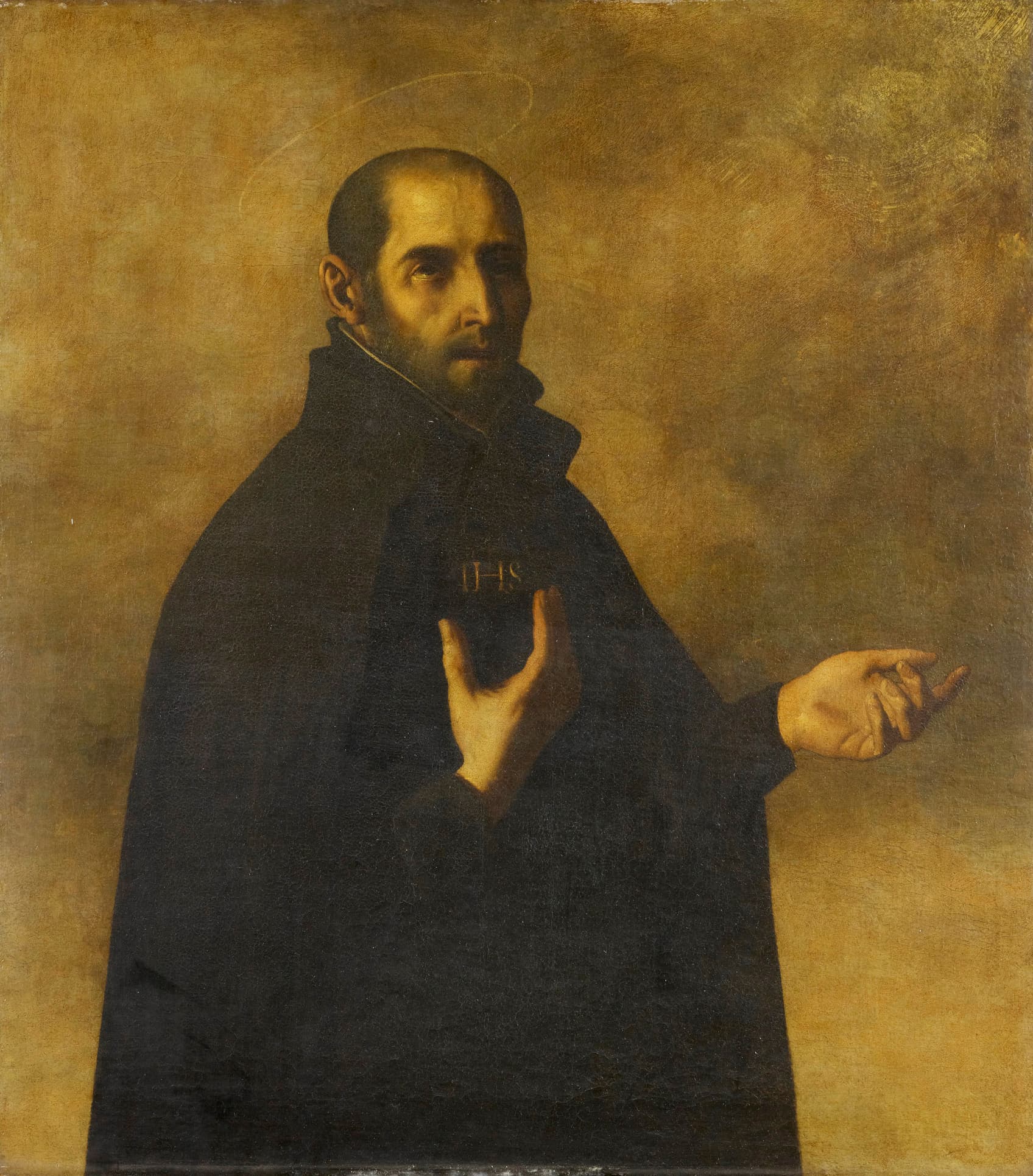 Sant'Ignazio di Loyola secondo Francisco de Zurbarán (bottega, XVII secolo)