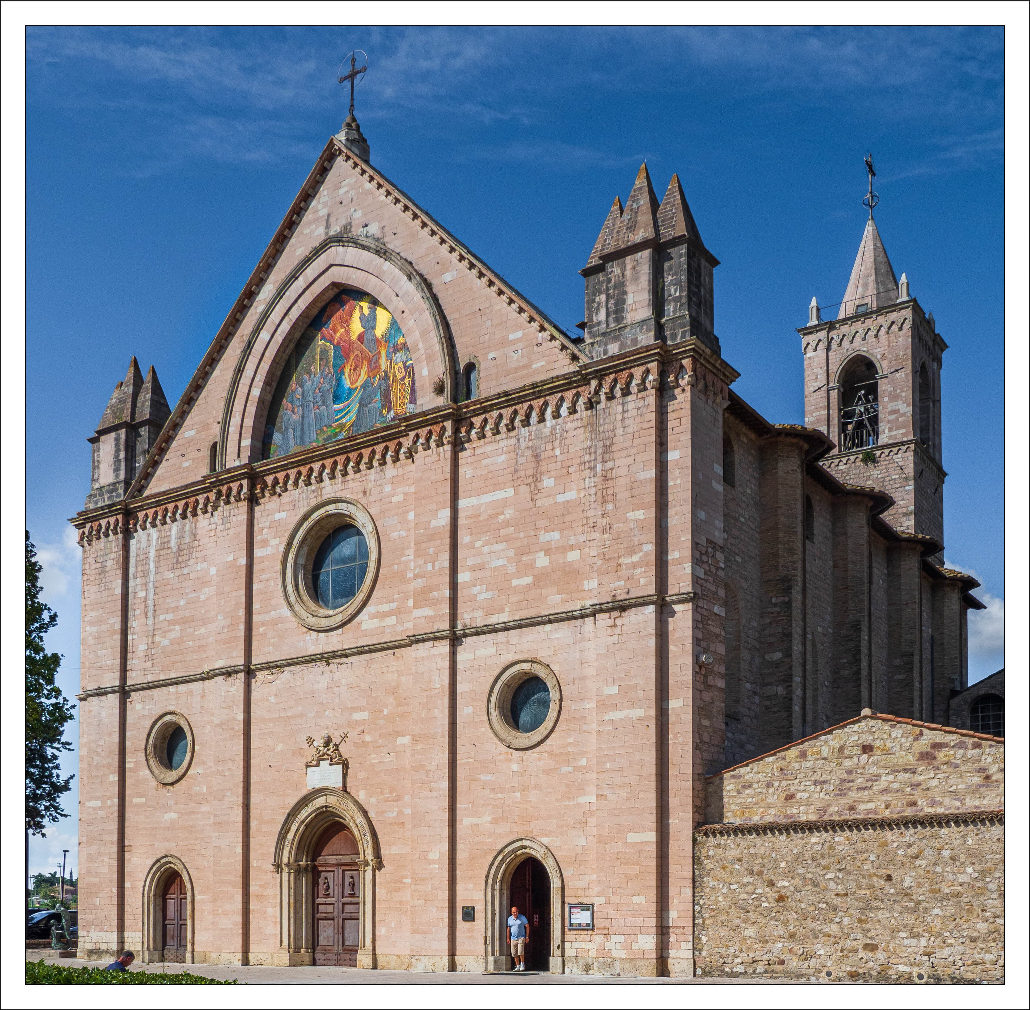 The Sanctuary of the Sacro Tugurio in Rivotorto near Assisi