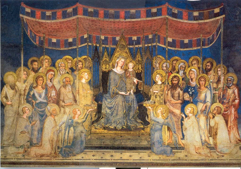 Simone Martini, fresk Maesty w Palazzo Pubblico w Sienie