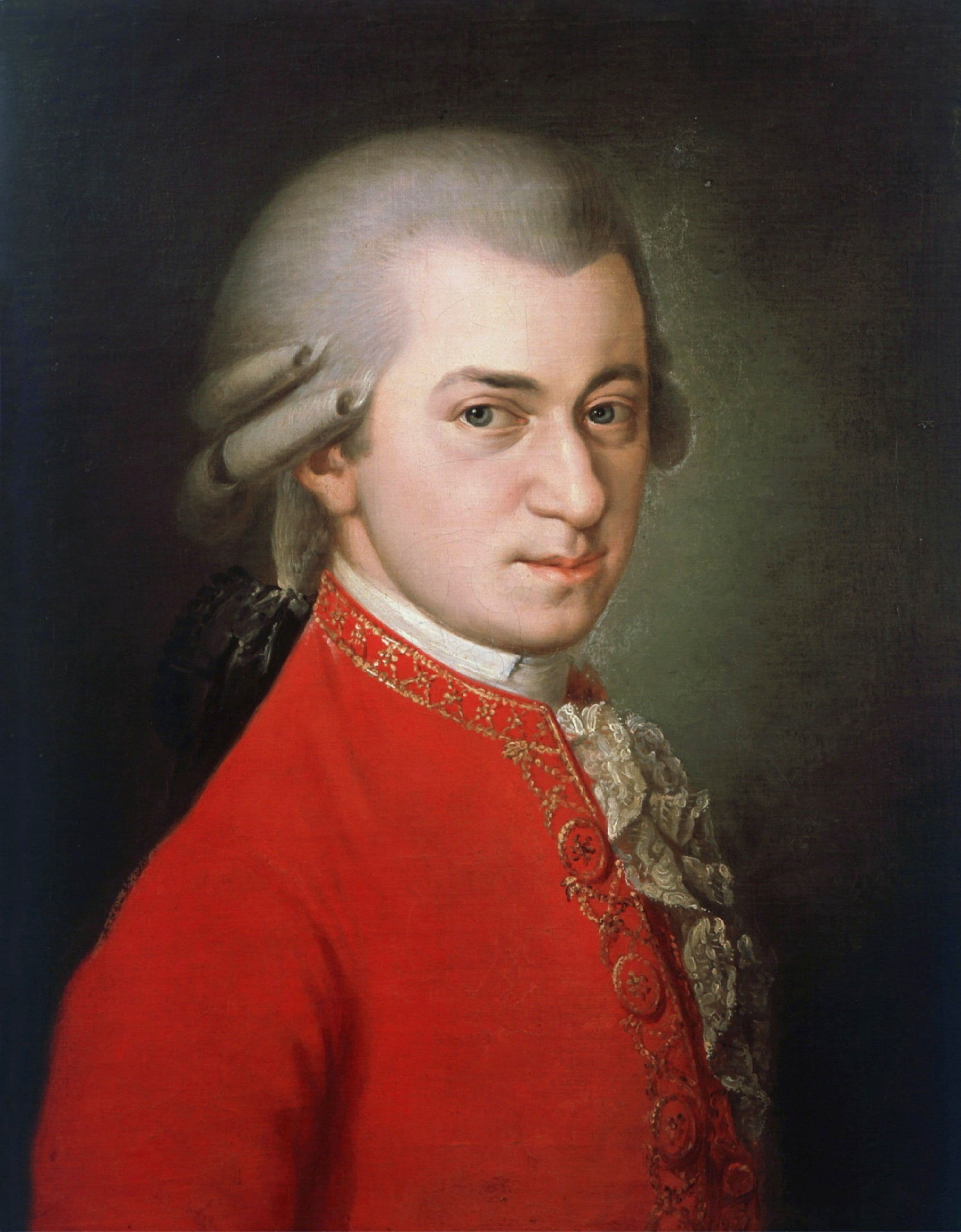 Posthumous portrait of Wolfgang Amadeus Mozart