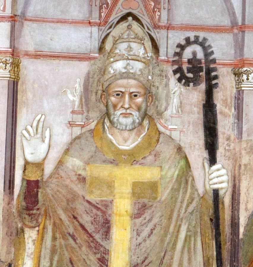 Efígie do papa Inocêncio VI, Étienne Aubert (1352-1362)