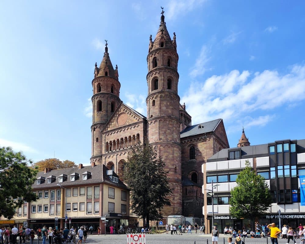 Ostchor und Türme des Wormser Doms