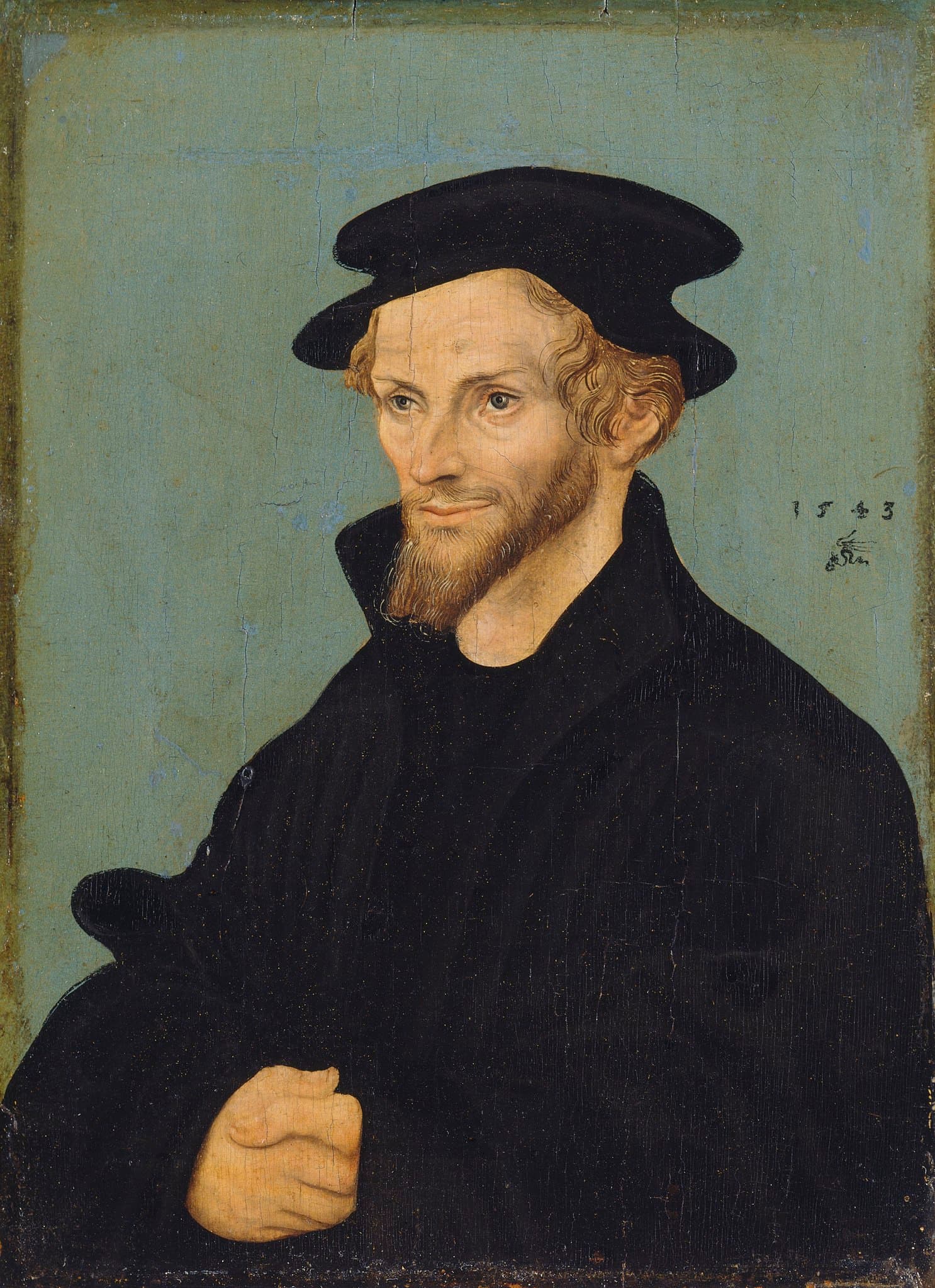 Portrait of Philip Melanchthon by Lucas Cranach the Elder, 1543