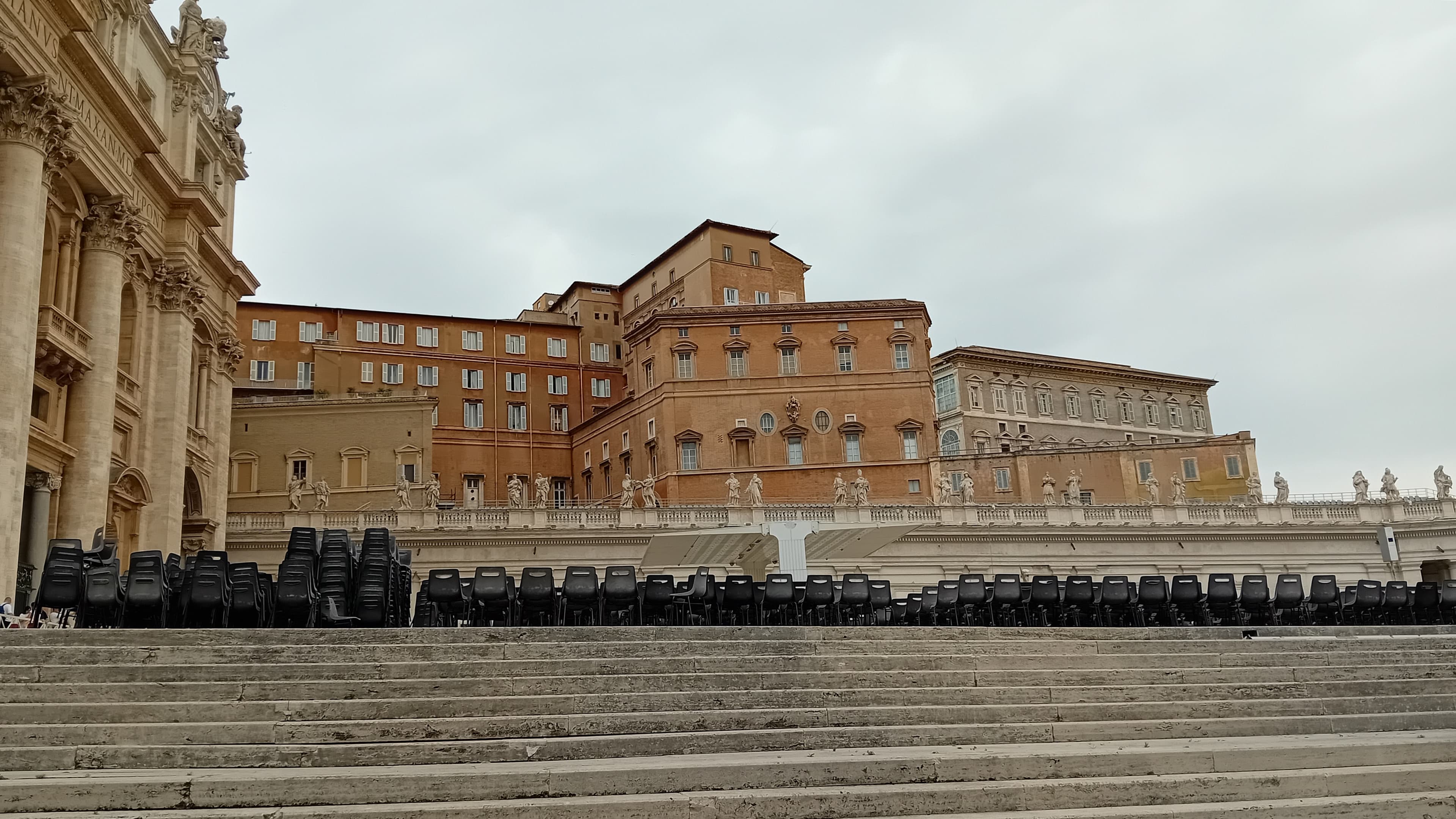 El palacio apostólico en el Vaticano, fotografiado en junio de 2024