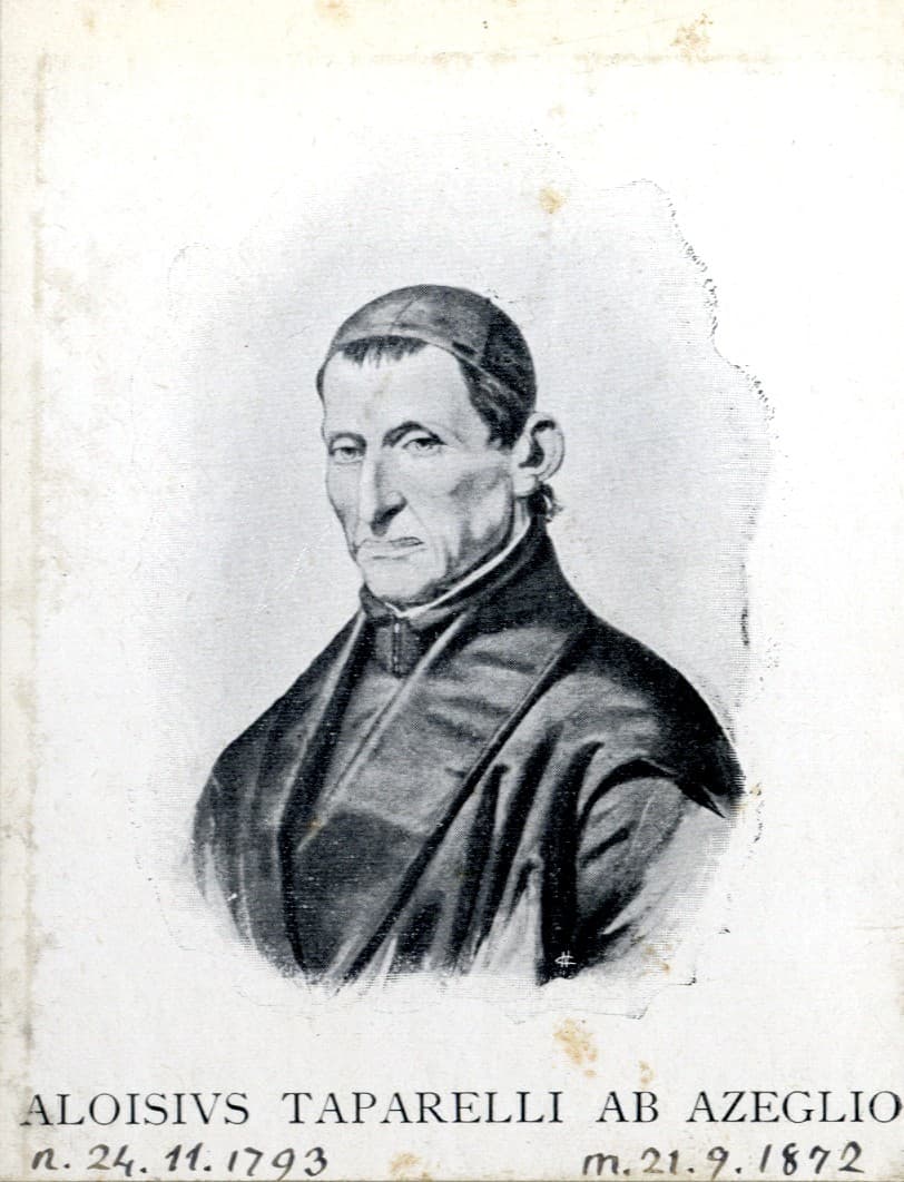Sztychowany portret Luigiego Taparellego d'Azeglio