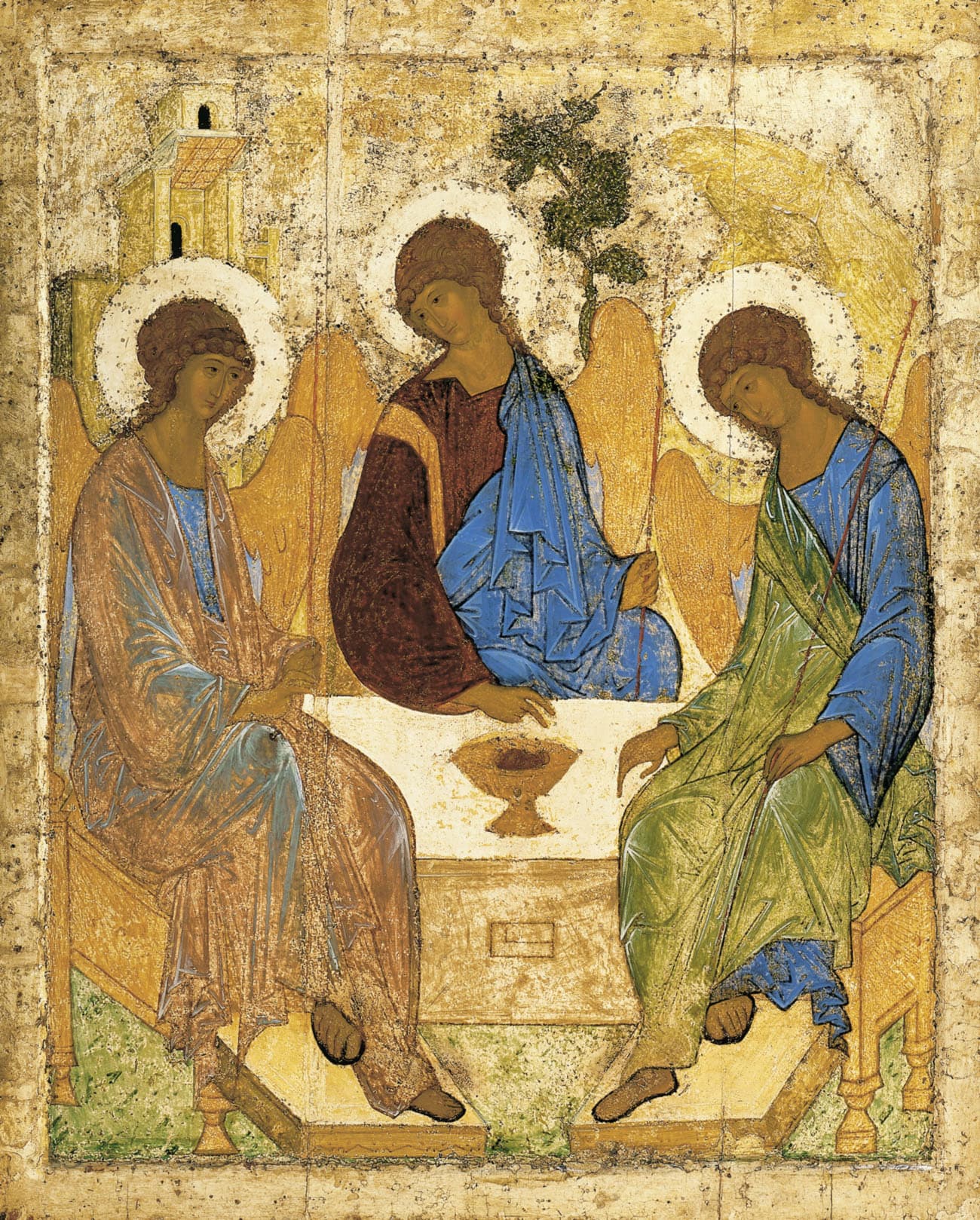 A Trindade, ícone de Andrei Rublev.