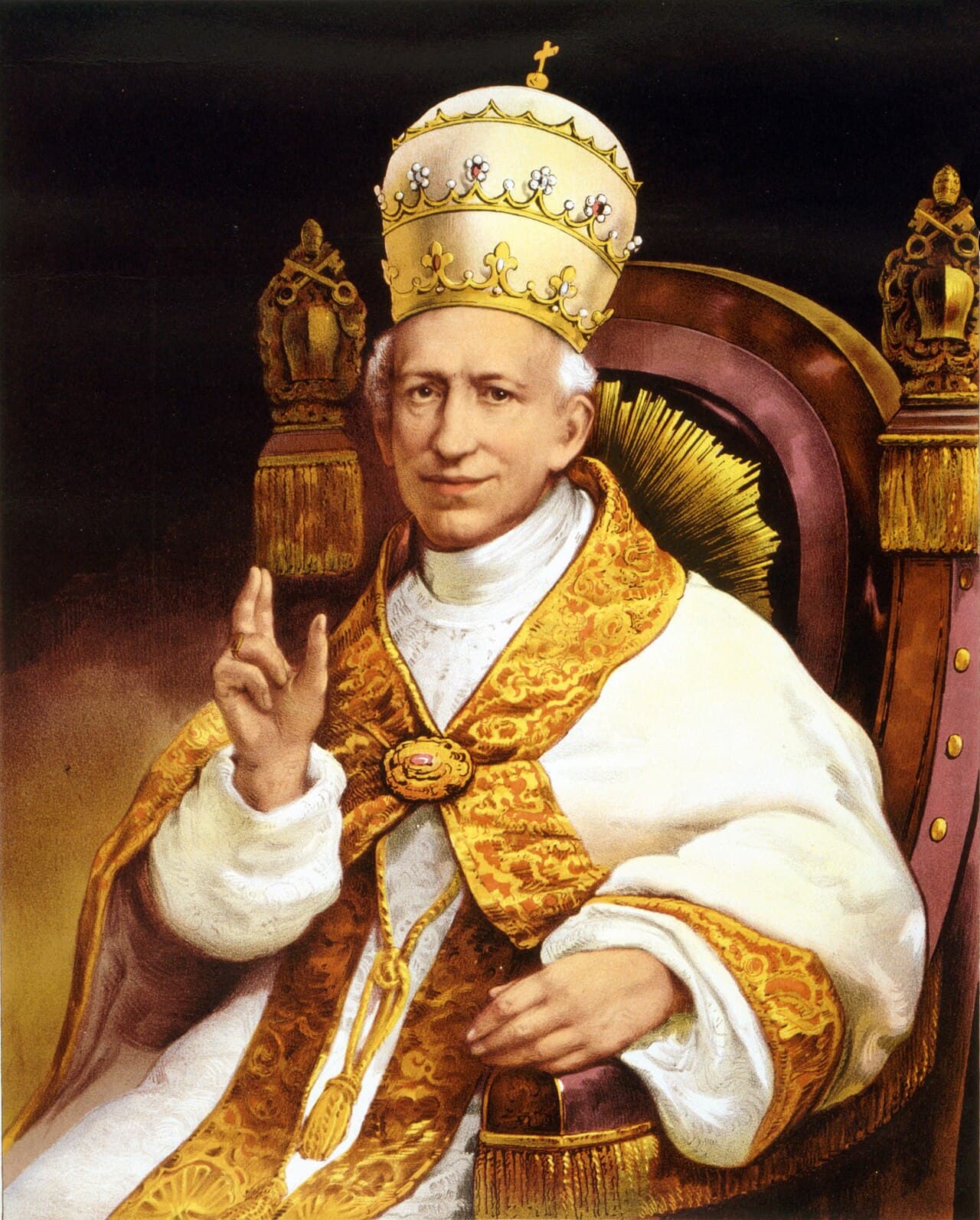 Portrait of Pope Leo XIII