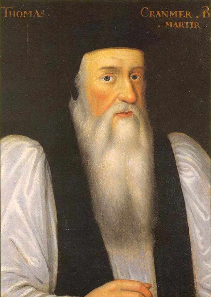 Portrait of Thomas Cranmer, Archbishop of Canterbury