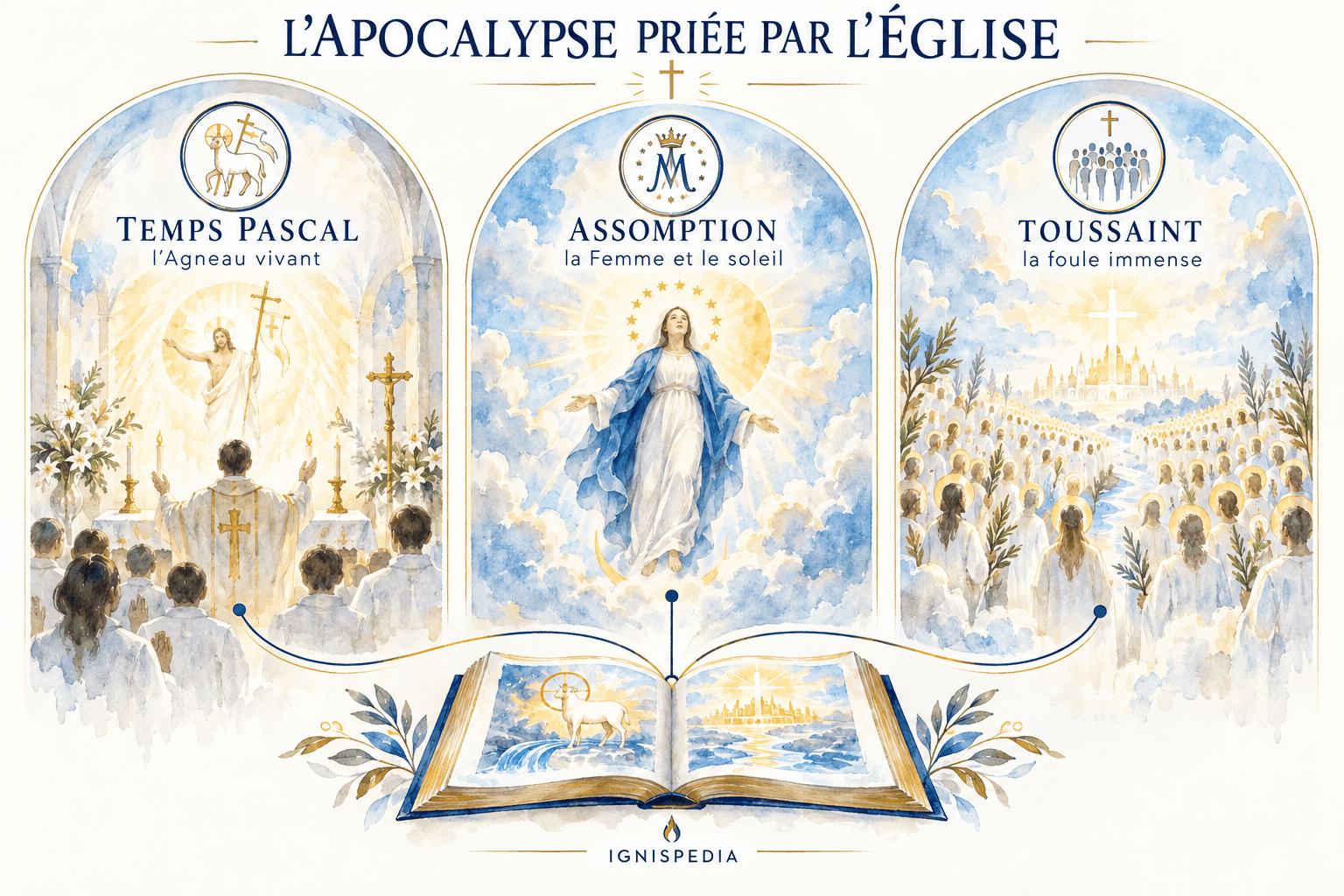 L'Apocalypse lue au Temps pascal, à l'Assomption et à la Toussaint