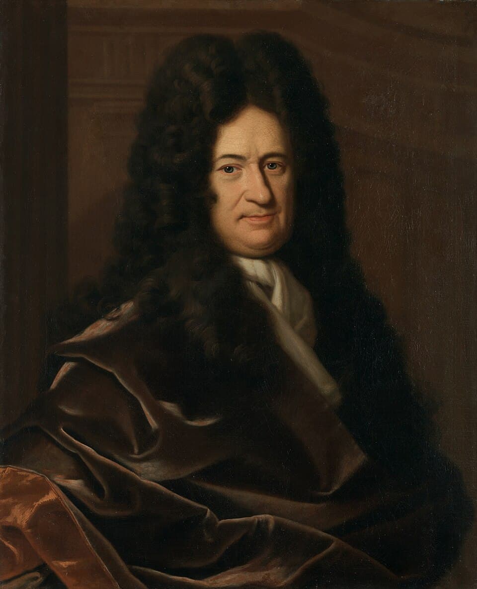 Gottfried Wilhelm Leibniz, il filosofo associato alla formulazione classica dell'argomento della contingenza