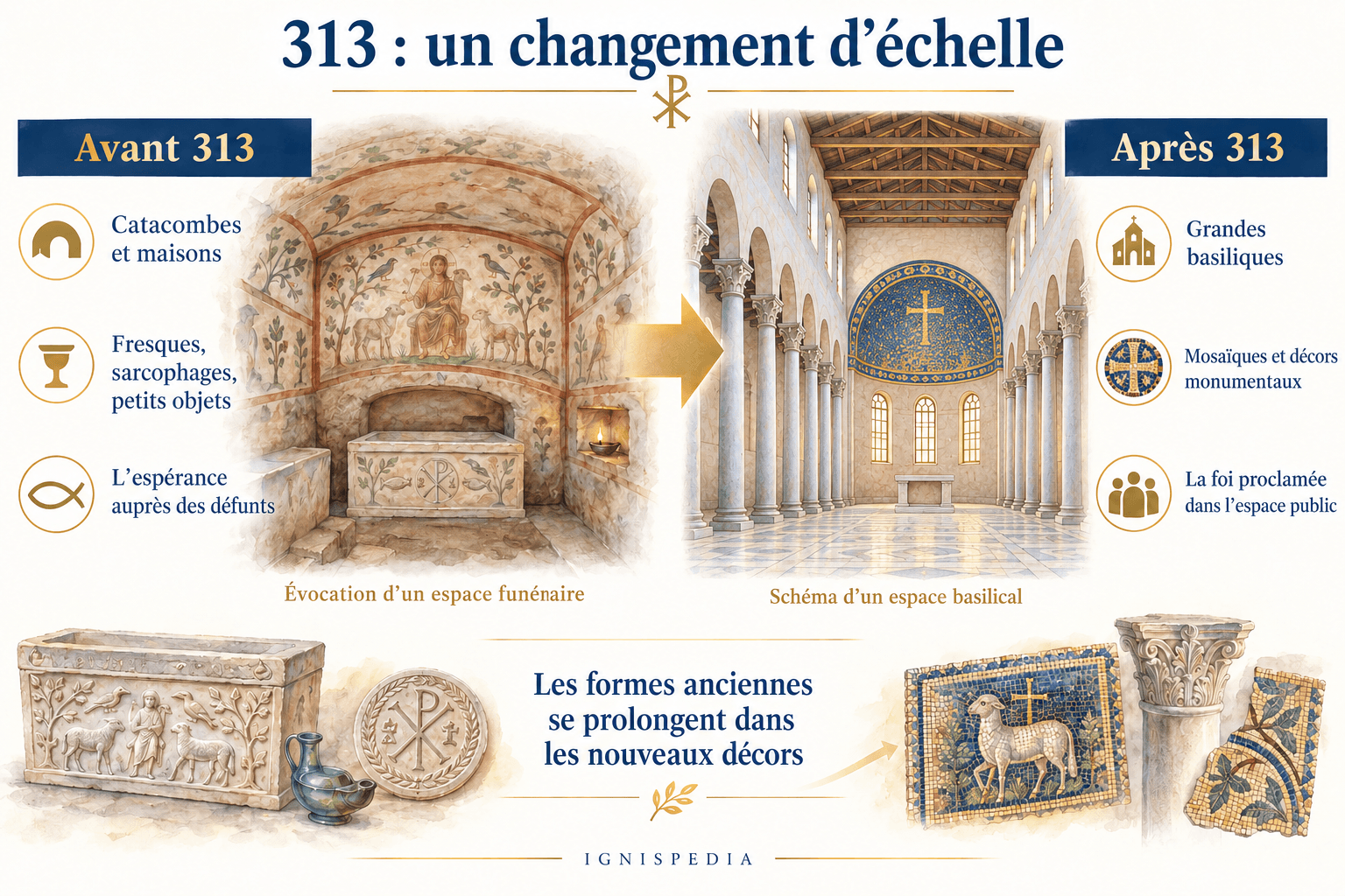 Vor und nach 313: Orte, Träger und Funktionen der christlichen Ausstattung