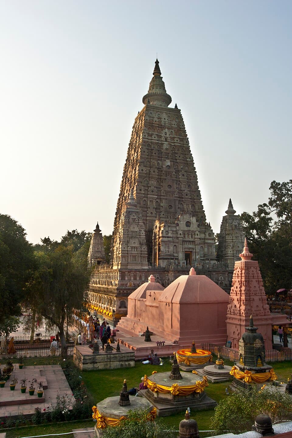Mahabodhi Temple at Bodh Gaya, traditional site of the Buddha's awakening