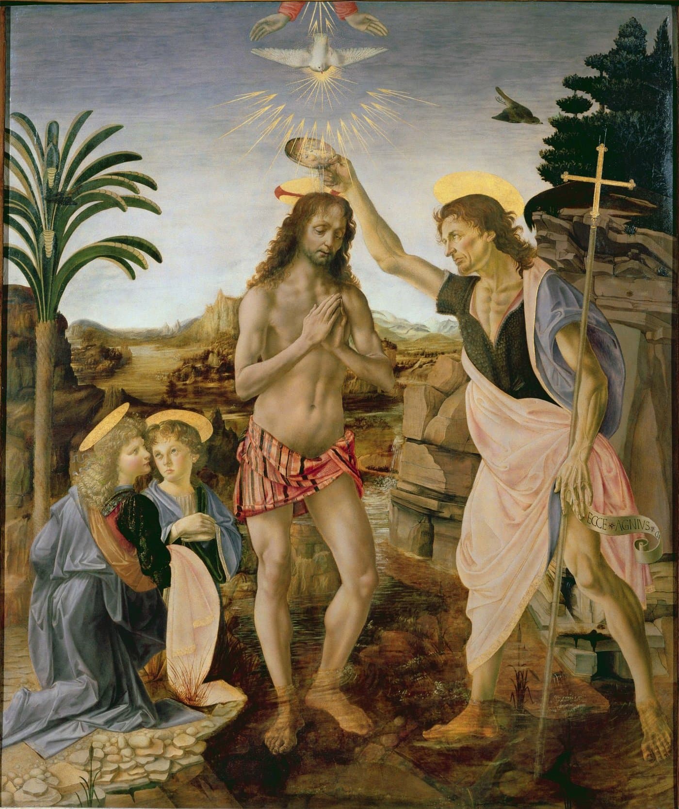 Verrocchio, İsa’nın Vaftizi